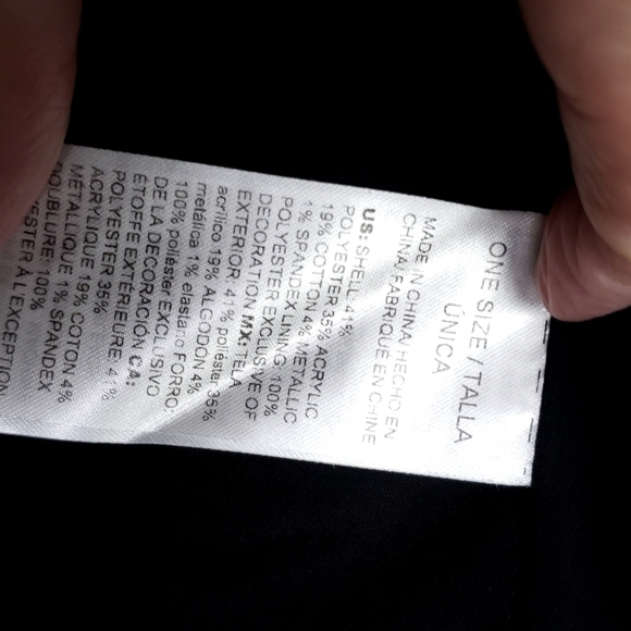 Chico's Fringe trim Jacquard Topper jacket size 1 =M/8 - Picture 10 of 12